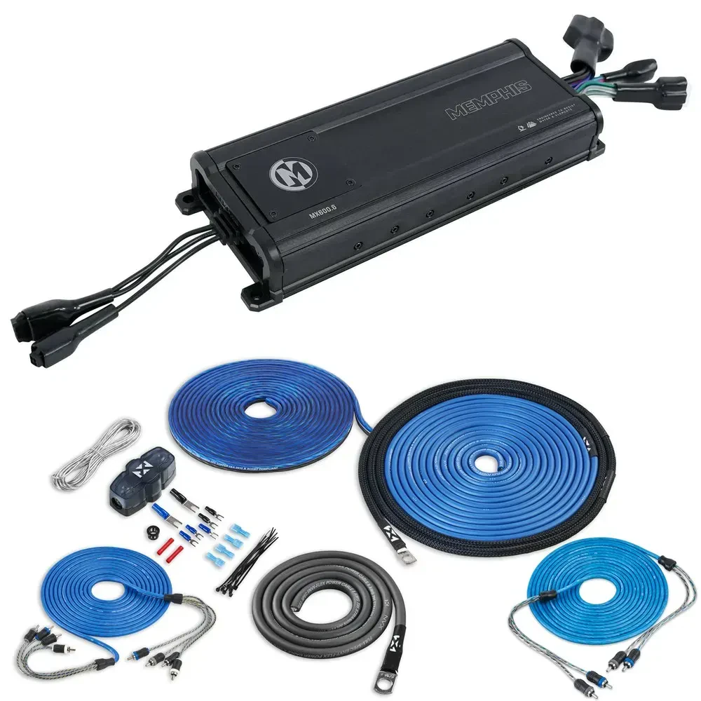 Усилитель мощности для морского применения Memphis MX600.6 6‑канальный (набор)