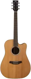 Акустическая гитара Adler Guitars DC50-CM-W Dreadnought Open Pore Natural