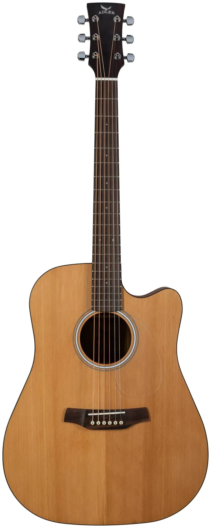Акустическая гитара Adler Guitars DC50-CM-W Dreadnought Open Pore Natural