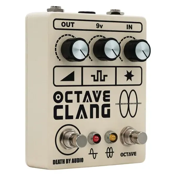 Педаль эффектов для электрогитары Death By Audio Octave Clang V2 Octave Fuzz Effects Pedal