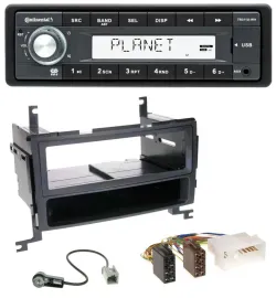 Автомагнитола для Hyundai Santa Fe (2007–2012) Continental 1DIN, USB, MP3, AUX