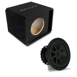 Сабвуфер пассивный NVX NE101P_50CVX102 10", щелевой порт, MDF 3/4", одиночный, с сабвуфером CompVX