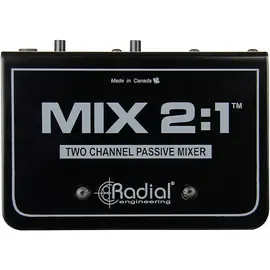 Аналоговый микшер Radial Engineering MIX 2:1 Two Channel Audio Combiner Mixer