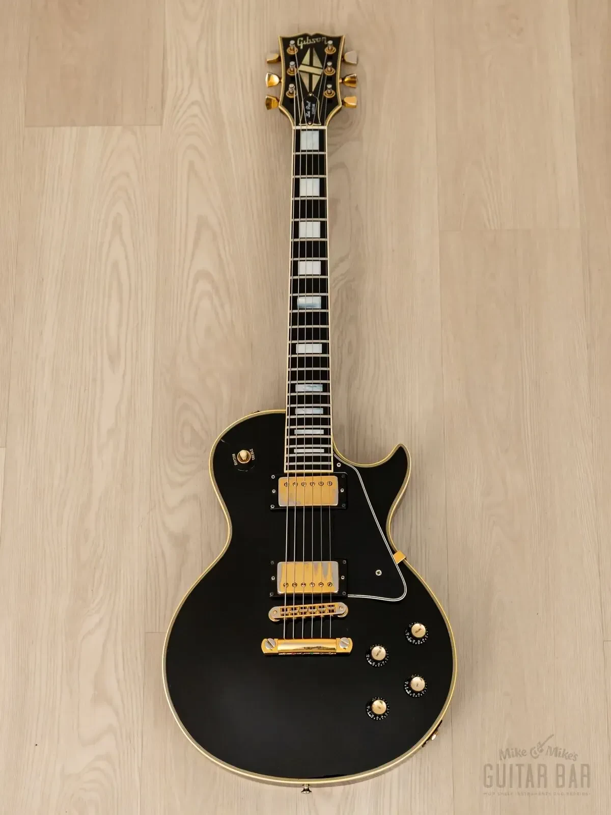 Электрогитара Gibson Les Paul Custom HH Black Beauty w/case USA 1976