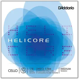 Струны для виолончели D'Addario Helicore Series Cello G String 1/8 Size