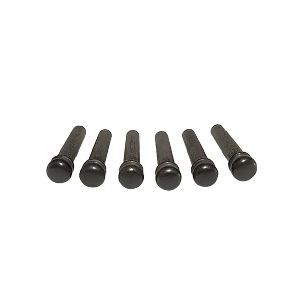 Фиксатор струн для акустической гитары Taylor 7250 Crelicam Ebony Black (6 штук)