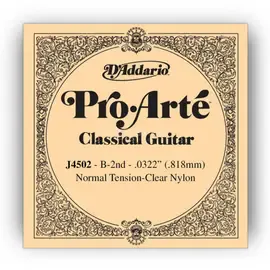 Струна для классической гитары D'Addario J4502, нейлон, калибр 32