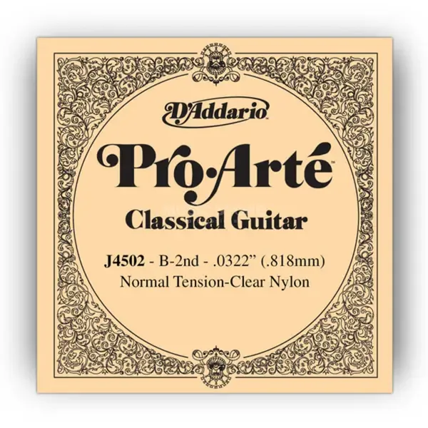 Струна для классической гитары D'Addario J4502, нейлон, калибр 32
