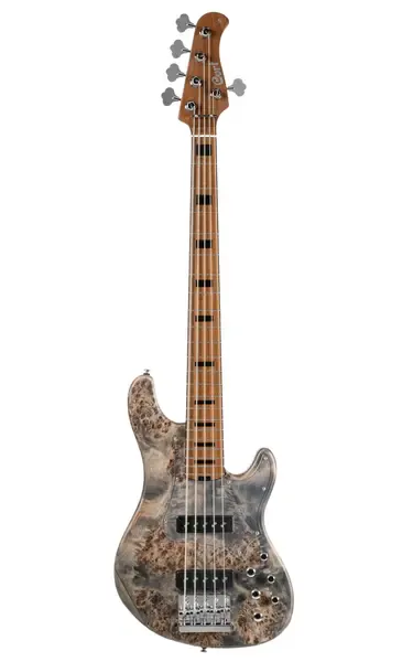 Бас-гитара Cort GB Modern 5 Open Pore Charcoal Gray с чехлом
