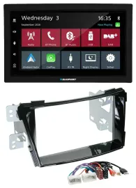 Blaupunkt DAB Bluetooth USB MP3 2DIN Autoradio für Hyundai i40 ab 11 VF Klavierl