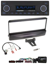 Blaupunkt DAB USB Bluetooth Lenkrad Autoradio für Ford Mondeo 2000-02 schwarz