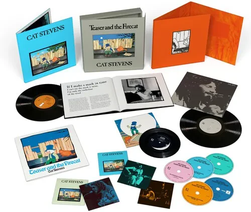 Виниловая пластинка Cat Stevens - Teaser And The Firecat [New Vinyl LP] Oversize Item Spilt, With Bl