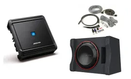 Kenwood P-XW1221SHP 12" Pre-loaded Subwoofer Enclosure