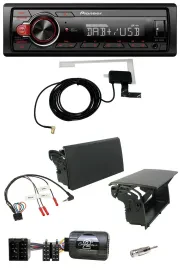Pioneer 1DIN MP3 DAB USB Lenkrad Autoradio für Citroen Berlingo 1996-2007