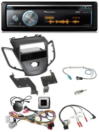 Pioneer Lenkrad DAB USB CD Bluetooth Autoradio für Ford Fiesta 10-13 ohne Displa