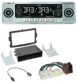 Автомагнитола Dietz Bluetooth MP3 DAB USB для Dacia Dokker/Duster/Lodgy