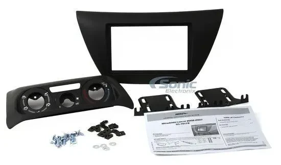 Metra 95-7017B Double DIN Dash Kit for 2002-2007 Mitsubishi Lancer Vehicles