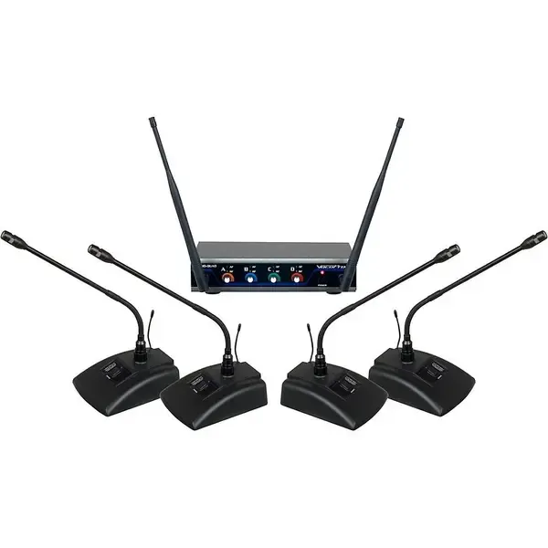 Конференц-система VocoPro USB-CONFERENCE-4 4-User Wireless Mic/USB Interface Package, 902-927.2mHz