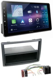 Pioneer Bluetooth USB DAB MP3 Autoradio für Renault Megane Scenic ab 07 schwarz