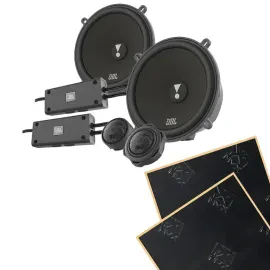 JBL Stadium 52CF 5.25" 2-Way Component Car Speakers + Sound Damping