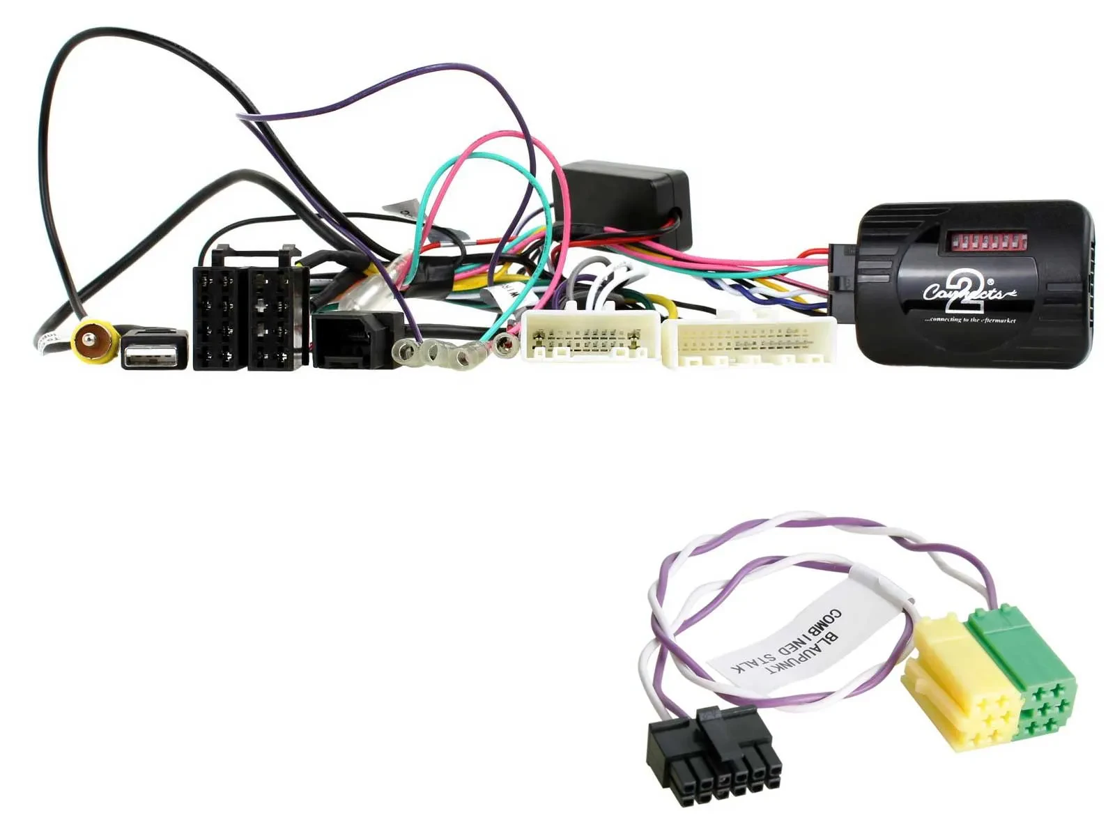 Connects2 CAN-Bus- Lenkradadapter für Nissan Navara ab 2015 Blaupunkt bis 16 42-