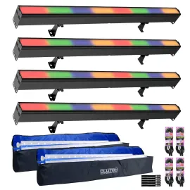 Прожектор Blizzard StormChaser Supercell Pro Pixel Bar (набор, 4 шт.) с сумками