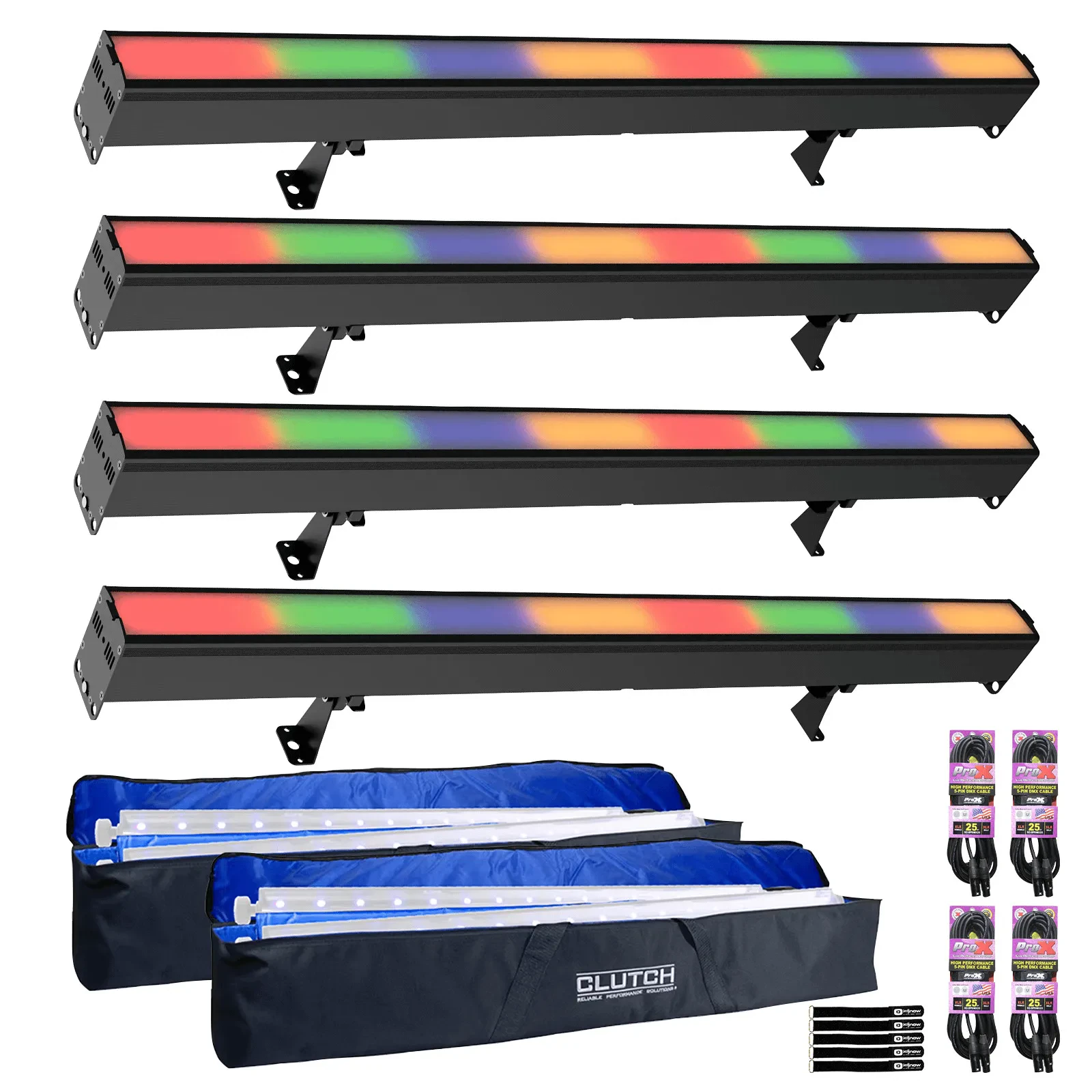 Прожектор Blizzard StormChaser Supercell Pro Pixel Bar (набор, 4 шт.) с сумками