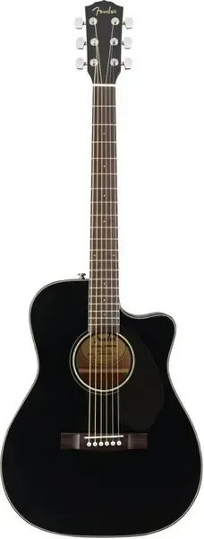 Электроакустическая гитара Fender CC-60SCE Concert Black