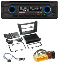 Blaupunkt AUX MP3 CD Bluetooth USB Autoradio für Mazda 3 (ab 2009)