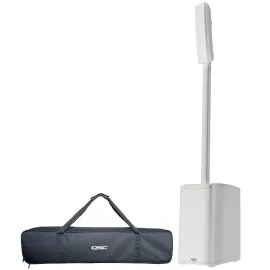 QSC KC12-WH 3000W Active Powered 3-Way Column Loudspeaker System White