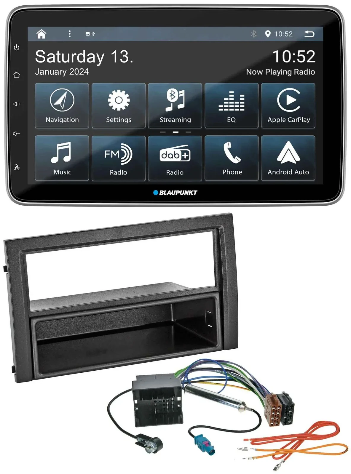 Blaupunkt USB DAB SD MP3 Bluetooth Autoradio für Skoda Fabia 6Y Facelift 2004-20
