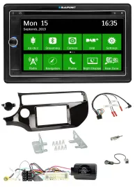 Blaupunkt Bluetooth 2DIN Lenkrad DAB USB TMC Navigation für Kia Rio UB 2017-2023