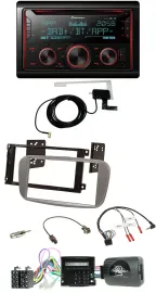 Pioneer 2DIN Lenkrad DAB USB CD Bluetooth Autoradio für Ford C Max Galaxy Focus