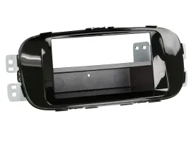 Einbaurahmen DIN Autoradio für Kia Soul PS ab 2014 piano schwarz