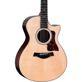Электроакустическая гитара Taylor Next Generation 312ce Grand Concert, вырез, Natural, 6-струнная, праворукая, с жестким кейсом