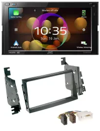 JVC DAB MP3 2DIN Bluetooth USB Autoradio für Hyundai Azera Japan USA Grandeur 06