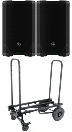Активные акустические системы для DJ/PA Mackie SRT212 12" 1600W (набор, пара) с транспортной тележкой