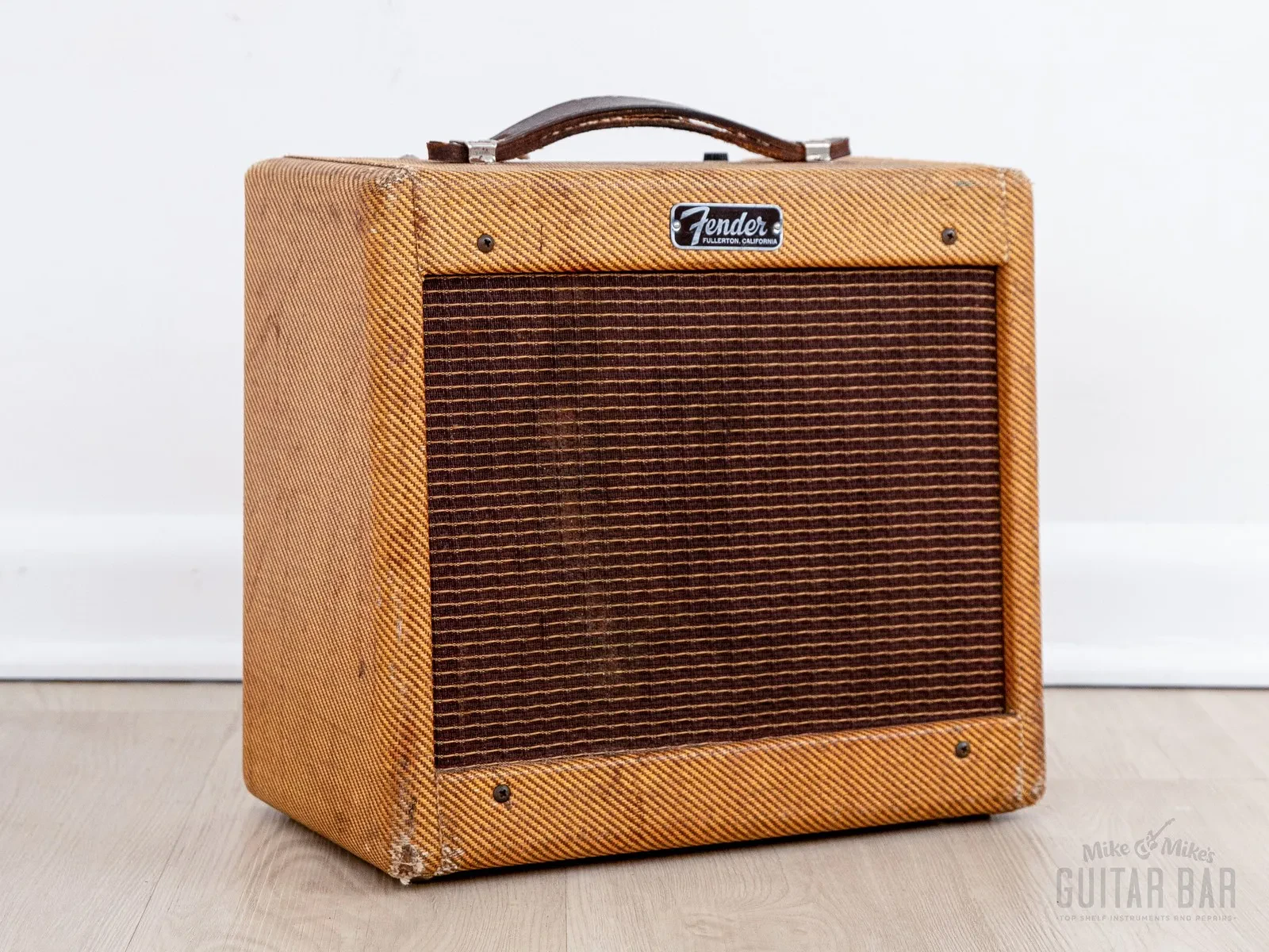 1962 Fender Champ 5F1 Tweed Vintage Tube Amp Class A 1x8 w/ Oxford 8EV, Serviced
