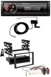 Автомагнитола для Mazda 626 (1999–2000), MPV (1996–1999) Pioneer 1DIN, MP3, DAB, USB, AUX