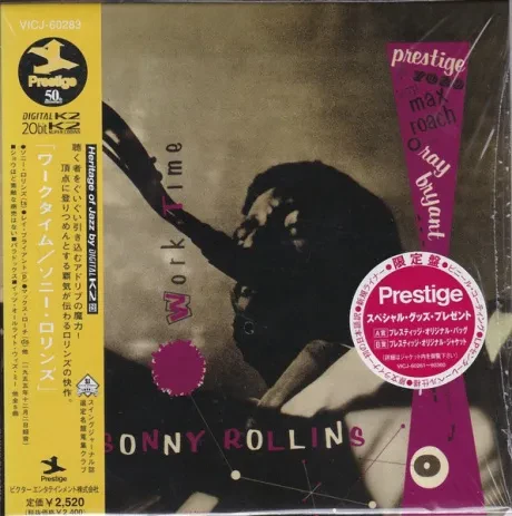 SONNY ROLLINS - Worktime (CD, Japan)