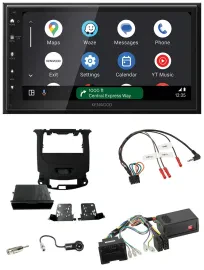 Kenwood DAB Bluetooth USB Lenkrad 2DIN Autoradio für Chevrolet Cruze ab 2016 kla