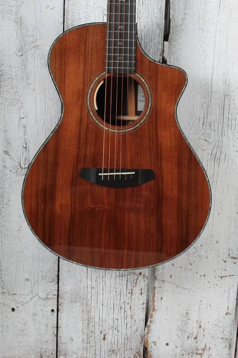 Breedlove Premier Concert Thinline CE LTD Acoustic Electric Guitar with Case