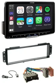 Alpine Bluetooth MP3 USB DAB Autoradio für Kia Picanto (2008-2011)