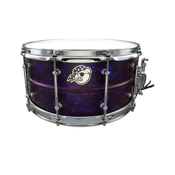 Малый барабан Pork Pie Seamless Aluminum 14x6.5 Purple Ink