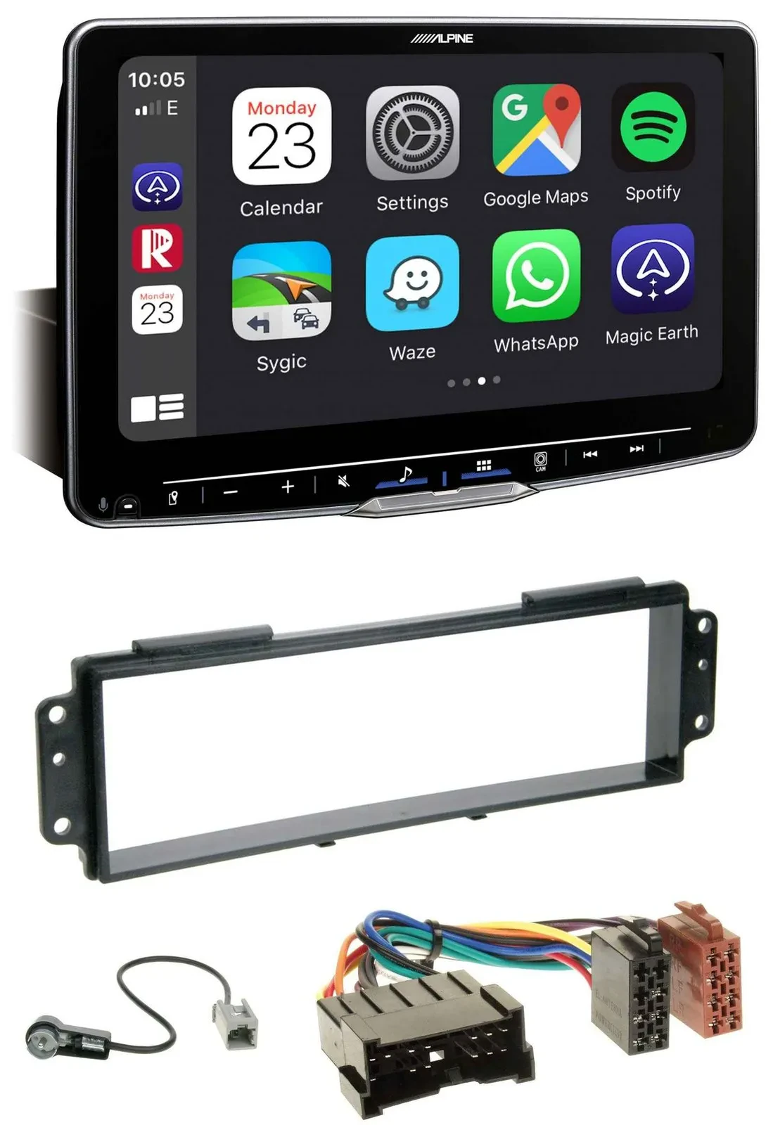 Alpine Bluetooth MP3 USB DAB Autoradio für Kia Picanto (2008-2011)