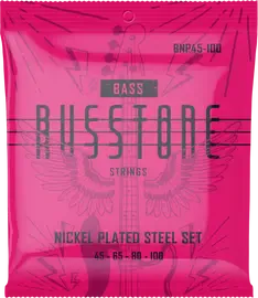 Russtone BNP45-100 струны для бас-гитары Nickel Plated Bass (45-65-80-100)