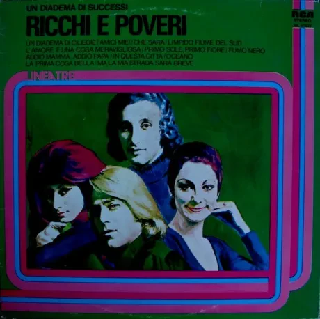 RICCHI E POVERI - Un Diadema Di Successi (LP , Used)