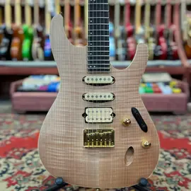 Электрогитара Ibanez SEW761FM-NTF HSS Natural 2021 Indonesia