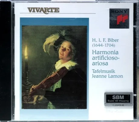 HEINRICH IGNAZ FRANZ BIBER, TAFELMUSIK BAROQUE ORCHESTRA, JEANNE LAMON - Harmonia Artificioso-Ariosa (CD)