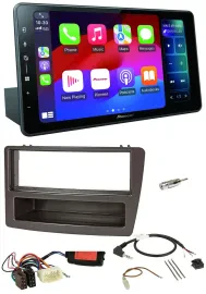 Автомагнитола Pioneer Bluetooth, DAB, USB, для Honda Civic 2004–2006, антрацит, поддержка кнопок на руле
